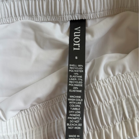 Vuori White Drawstring Midi Skirt - Picture 3 of 5